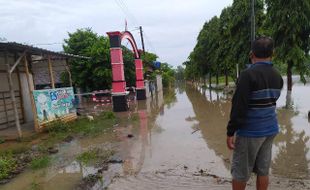 Banjir Rendam Wilayah Mojolaban dan Grogol Sukoharjo