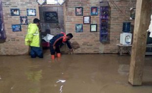 3 Sungai Meluap Picu Banjir di 8 Desa di Sragen, 120 Ha Sawah Terendam