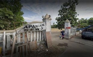 Lapangan Kampung Sewu Solo Jadi Sarang Ular Setelah Dipakai Pasar Darurat Tanggul