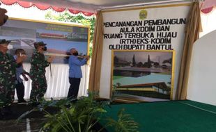 Tak Terpengaruh Covid-19, Pembangunan Taman Milenial Bantul Jalan Terus