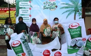 Sasa Ajak Ibu Rumah Tangga Jadi Duta Santan, Yuk…