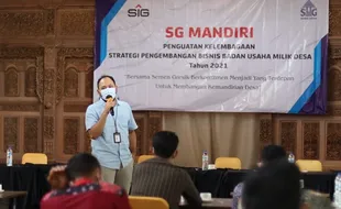 SG Tingkatkan Kompetensi Pengelola BUMDes Binaan Agar Lebih Inovatif dan Visioner