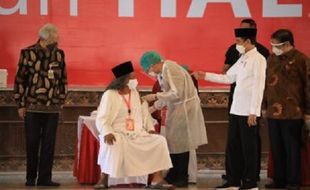 Ke Semarang, Jokowi Pantau Vaksinasi Covid-19