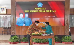 Lantik Sang Istri Jadi Ketua Baru TP PKK Wonogiri, Bupati Jekek Berpesan Begini