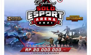 Berhadiah Rp20 Juta, Diplomat Solo Esport Arena 2021 Tantang Gamers Unjuk Kebolehan