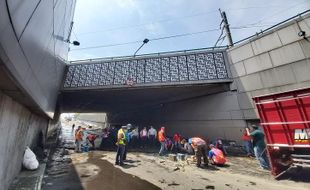 Underpass Makamhaji Sukoharjo Ditutup, Ada Perbaikan!