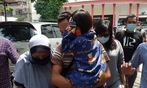 Ara Bocah Surabaya Ditemukan, Ternyata Dibawa Kabur Budenya