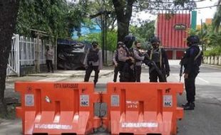 Cari Pelaku Lain Bom Bunuh Diri Makassar, Densus 88 Gerebek Sejumlah Lokasi