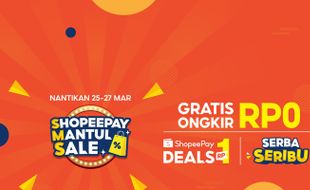 Dukung Gaya Hidup Modern Masyarakat Indonesia, ShopeePay Mantul Sale Sediakan Rangkaian Promo Menarik