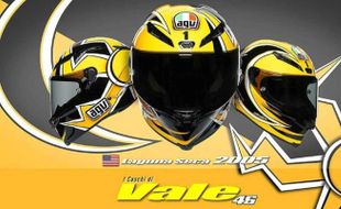 Ingin Helm Replika Helm AGV Valentino Rossi? Siapkan Rp27 Juta