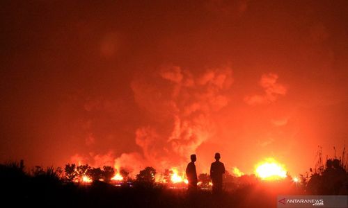 Satu Tangki di Kilang Pertamina Indramayu Kembali Terbakar, Ini Tindakan Polisi