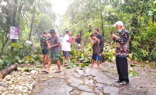 Puting Beliung Terjang Pedan Klaten, 3 Rumah Warga Rusak