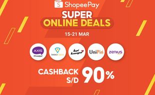 ShopeePay Super Online Deals, Banjir Promo Sekaligus Produktif dan Kreatif Selama di Rumah