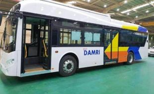 Bus Listrik Damri dari Korea Selatan Dijajal Layani Rute bandara