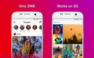 Instagram Lite Khusus untuk Handphone Kentang Cuma Butuh Memori 2 MB