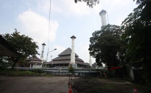 Masjid Sriwedari Solo Sudah Tahap Akhir Tapi Belum Siap Untuk Lebaran