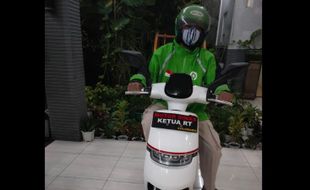 Motor Dinas Ketua RT Colomadu Yang Viral Bikin Iri Ketua RT Di Sukoharjo