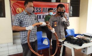 Gelapkan 600 Meter Kabel KRL dan Buat Laporan Palsu, Pria Sleman Ini Dicokok Polisi