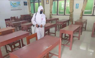 Uji Coba Sekolah Tatap Muka SMA, SMK, MAN di Wonogiri Tanpa Sif