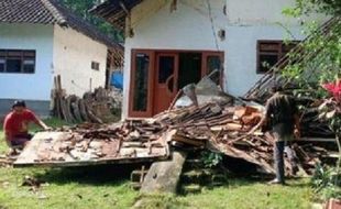 Lebih 300 Rumah Rusak Akibat Gempa Malang