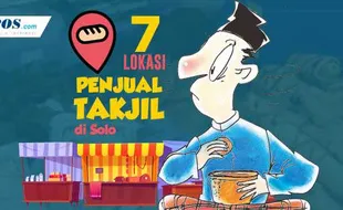 7 Lokasi Penjual Takjil di Solo