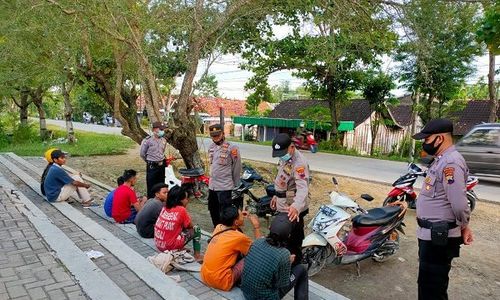 Asyik Mabuk di Bledug Kuwu, Sejumlah Remaja Dibina Polsek Kradenan