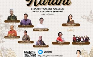 Sandiaga, Ganjar, sampai Gibran akan Hadiri Webinar Batik Besok, Mau Join Cek di Sini!