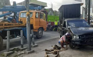 Pengemudi Truk Jadi Tersangka Kecelakaan Beruntun di Madiun