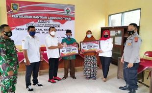 Alhamdulillah, 98 Keluarga di Plawikan Klaten Dapat BLT DD Jelang Ramadan