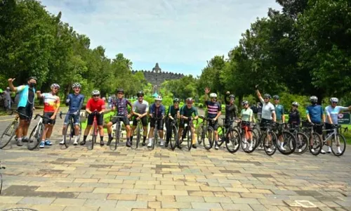 TWC Layani Wisata Gowes Rute Candi Prambanan-Candi Borobudur