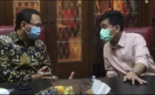 Terakhir ke Solo 2012, Ahok: Dulu Ketemu Pak Jokowi, Sekarang Anaknya