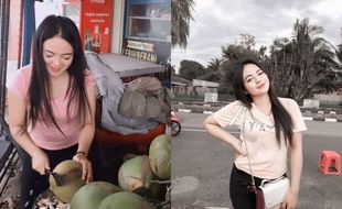 Viral Penjual Es Kelapa Muda Samarinda, Auto Pingin Buka Puasa ke Sana