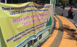 Pengumuman Lur...Pasar Sore Ramadan Kawasan Masjid Mlinjon Klaten Ditiadakan