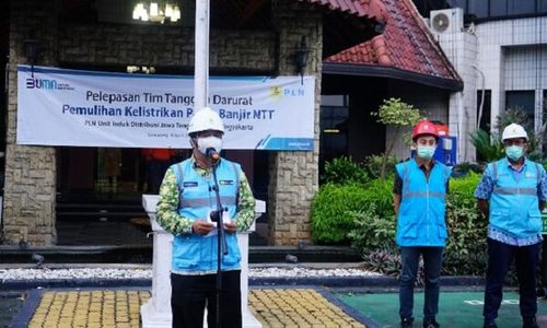 Demi Listrik Cepat Pulih, PLN Jateng dan DIY Kirimkan Personel ke NTT