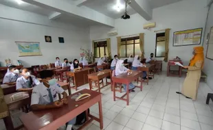 Uji Coba PTM SMAN 1 Wonogiri Akhirnya Ditunda Setelah 1 Siswa Positif Covid-19