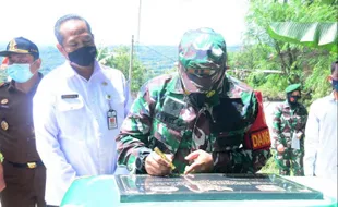 TMMD Benahi Jalan Antardukuh 700 Meter di Pentur Boyolali