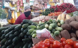 Mudik Dilarang, Pedagang di Madiun Ngeluh Pasar Sepi Jelang Lebaran