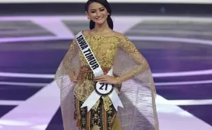 Perhatikan Detail Baju Ayu Maulida saat 21 Besar Miss Universe!