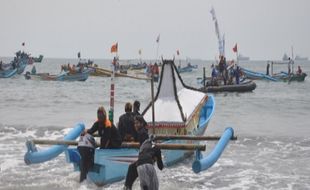 Sedekah Laut & Larungan Kepala Kerbau di Demak & Jepara Terimbas Covid-19