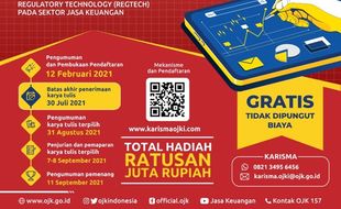 OJK Institute Gelar Lomba Karya Ilmiah Keuangan Digital, Berhadiah Rp100-an Juta Lho!