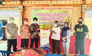 Mantap, 260 Petani Desa Wonorejo Dapat Pupuk Bersubsidi Gratis