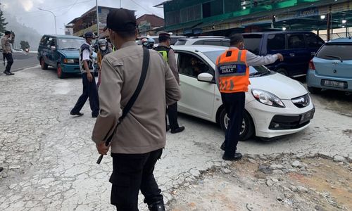 Wisatawan Luar Jateng yang Mencoba Masuk Lewat Karanganyar Terus Bertambah