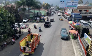 Antisipasi Kemacetan Tawangmangu, Satlantas Siapkan Buka Tutup Jalan