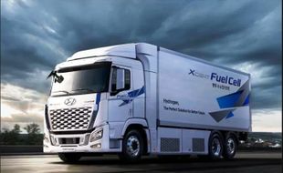 Hyundai Xcient Fuel Cell, Sekali Isi Sanggup Tempuh 400 Km