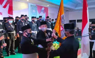 Kades Slendro Gesi Sunanto Jadi Ketua PSHT Cabang Sragen