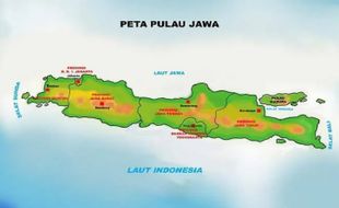 Sebenarnya di Mana Letak Titik Tengah Pulau Jawa?