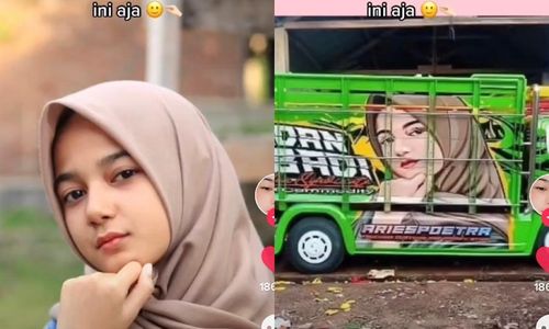 Dijuluki Duta Truk, Ini 5 Potret Cantik Wanita Aceh yang Kerap Jadi Meme di Bak Truk