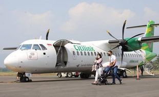 Begini Serunya Terbang Perdana di Bandara JB Soedirman Purbalingga