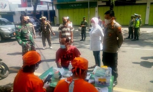 4 Orang di Grobogan Reaktif Saat Dites Swab di 3 Pos Penyekatan