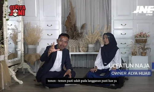 Kisah Sukses Naja Mengawali Bisnis Alya Hijab Modal Rp200.000